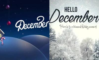 Best Wishes and Messages to Welcome December