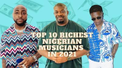 Top 10 Richest Musicians in Nigeria 2021 Today [Updated]