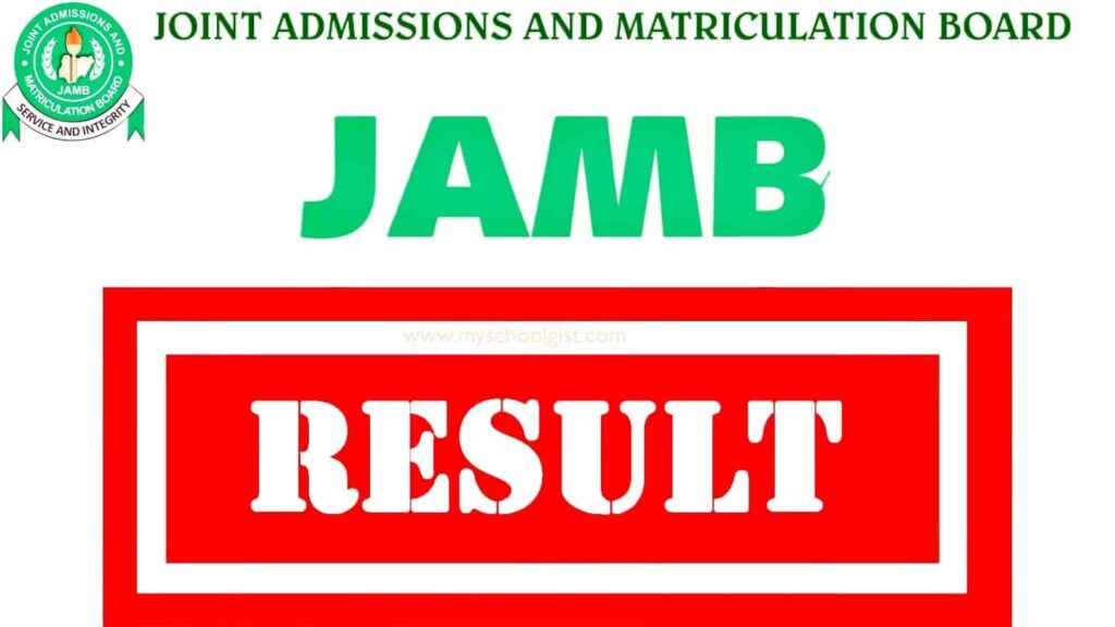 JAMB Result Online
